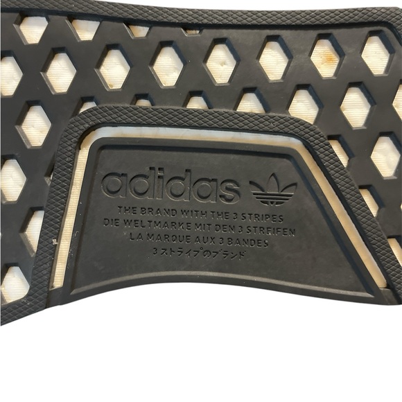 Adidas Originals NMD_R1 White Solar Orange Size 12.5 - Picture 7 of 11